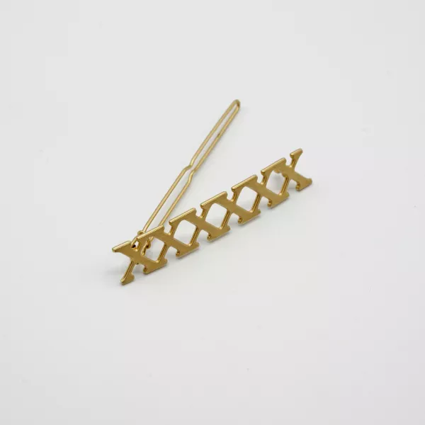 GYPSO I Vintage hair clip - Cleopatra - Brushed Gold